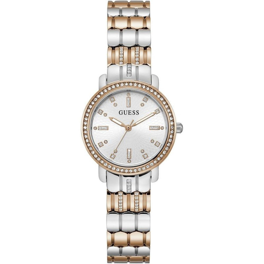 Guess Damen Armbanduhr Hayley roségold, silber 30 mm GW0612L3