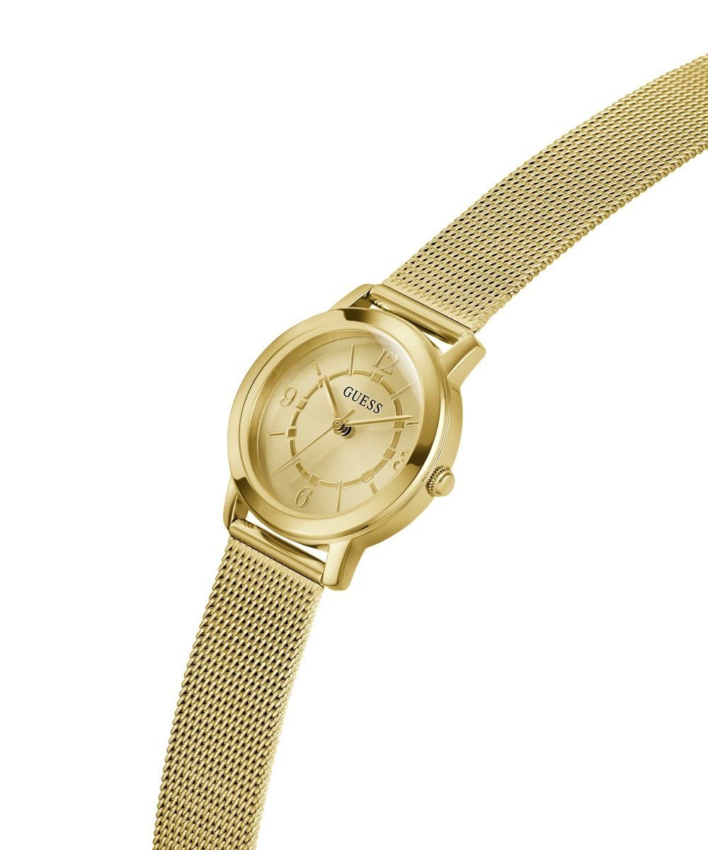 Guess Damen Armbanduhr Melody gold 28 mm GW0666L2