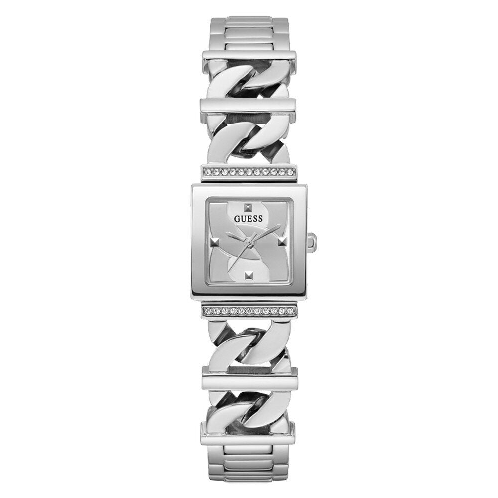 Guess Damen Armbanduhr RUNAWAY silber 21 mm GW0603L1