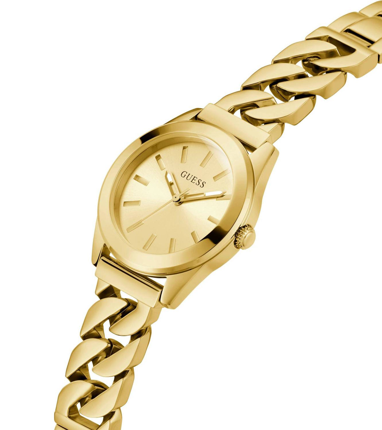 Guess Damen Armbanduhr SERENA gold 32 mm GW0653L1