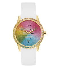 Thumbnail for Guess Damen Armbanduhr Silicon 40 mm Rainbow GW0589L1