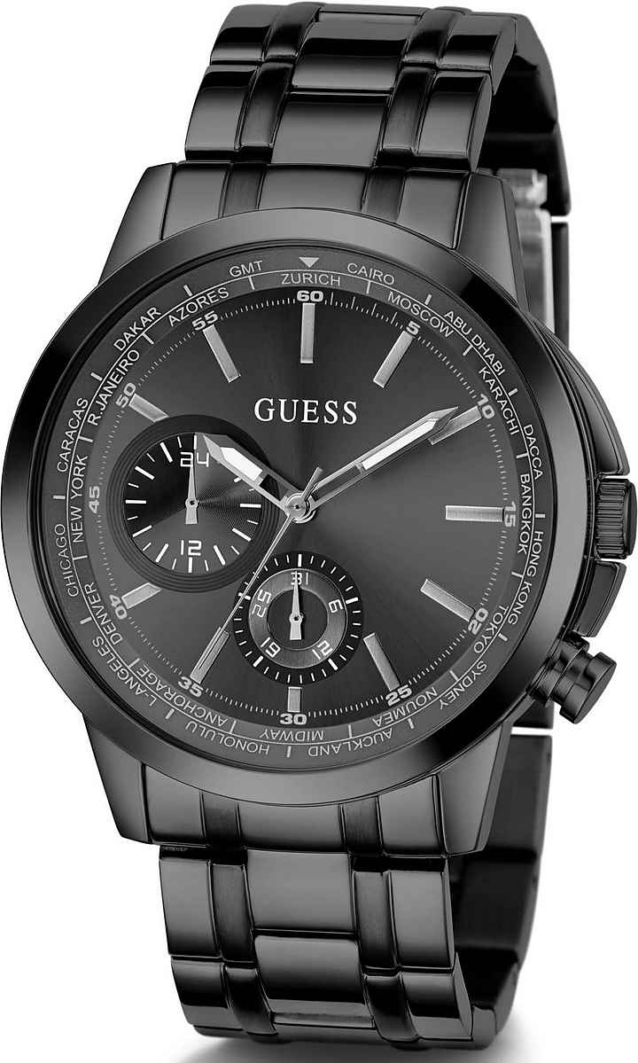 Guess Herren Armbanduhr Spec schwarz 44 mm  GW0490G3