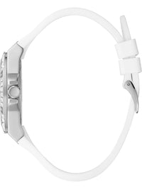 Thumbnail for Guess Damen Armbanduhr Venus 39 mm Strasssteine auf dem Gehäuse Armband Silicone GW0118L3