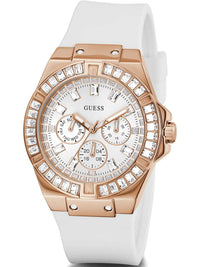 Thumbnail for Guess Damen Armbanduhr Venus 39 mm Strasssteine auf dem Gehäuse Armband Silicone GW0118L4