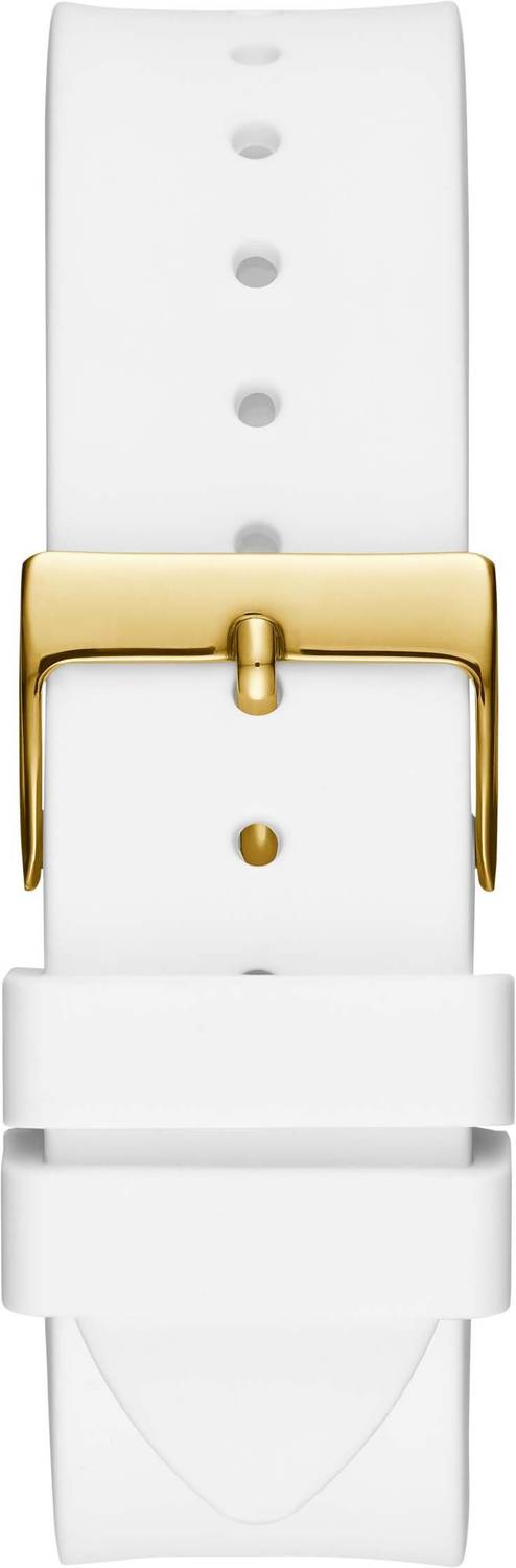 Guess Damen Armbanduhr Venus 39 mm Strasssteine auf dem Gehäuse Armband Silicone GW0118L5