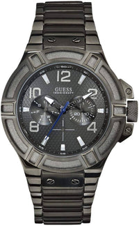 Thumbnail for Guess Armbanduhr Herren-Armbanduhr XL Rigor Multifunktion Analog Quarz Edelstahl W0218G1