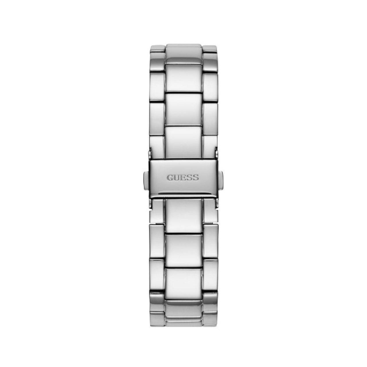 Guess Damen Armbanduhr silber 40 mm Armband Edelstahl W1070L1