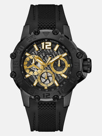 Thumbnail for Guess Herren Armbanduhr Multifunktionsuhr Contender schwarz GW0640G2