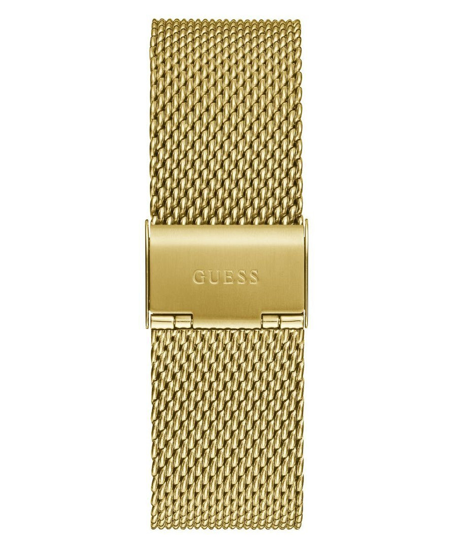 Guess Herren  Armbanduhr REPUTATION  gold, schwarz  44 mm GW0710G2