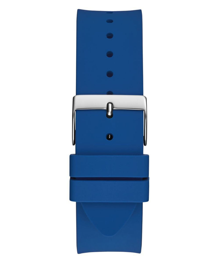 Guess Herren  Armbanduhr REPUTATION blau, silber 44 mm GW0726G1