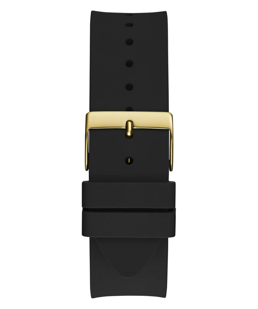 Guess Herren  Armbanduhr REPUTATION schwarz, gold 44 mm GW0726G2