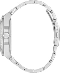 Thumbnail for Guess Herren Armbanduhr Big Reveal Armband Edelstahl silber GW0323G1