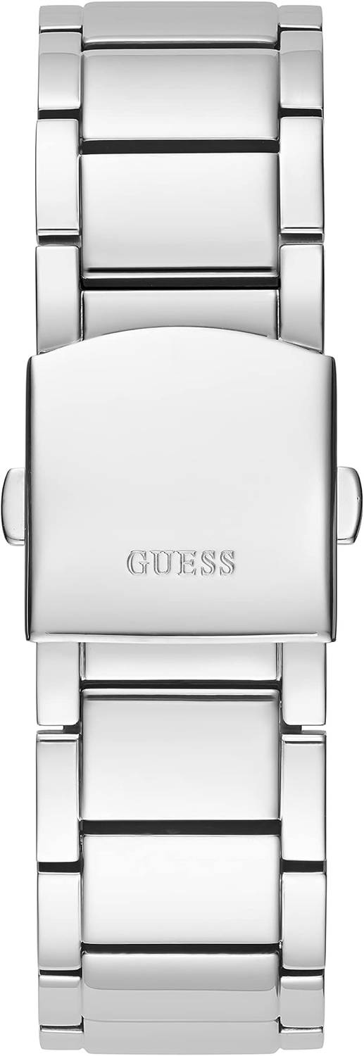 Guess Herren Armbanduhr Big Reveal Armband Edelstahl silber GW0323G1