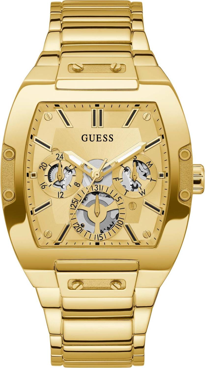 Guess Herren Armbanduhr 43 mm Armband Edelstahl GW0456G2