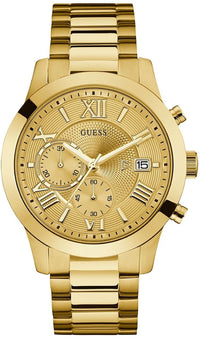 Thumbnail for Guess Herren Armbanduhr Atlas gold GW0668G4 45 mm