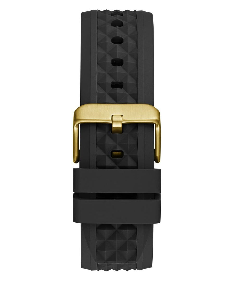 Guess Herren Armbanduhr RESISTANCE Multifunktion schwarz, gold 44 mm GW0729G2