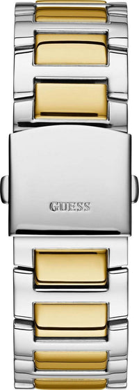 Thumbnail for Guess Herren Armbanduhr silber/goldfarbend Zirkonia 48 mm Armband Edelstahl FRONTIER W0799G4