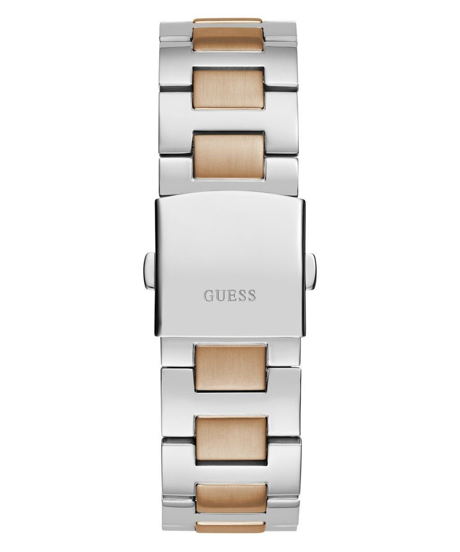 Guess Herren Multifunkion Armbanduhr EQUITY bicolor 44 mm GW0703G4