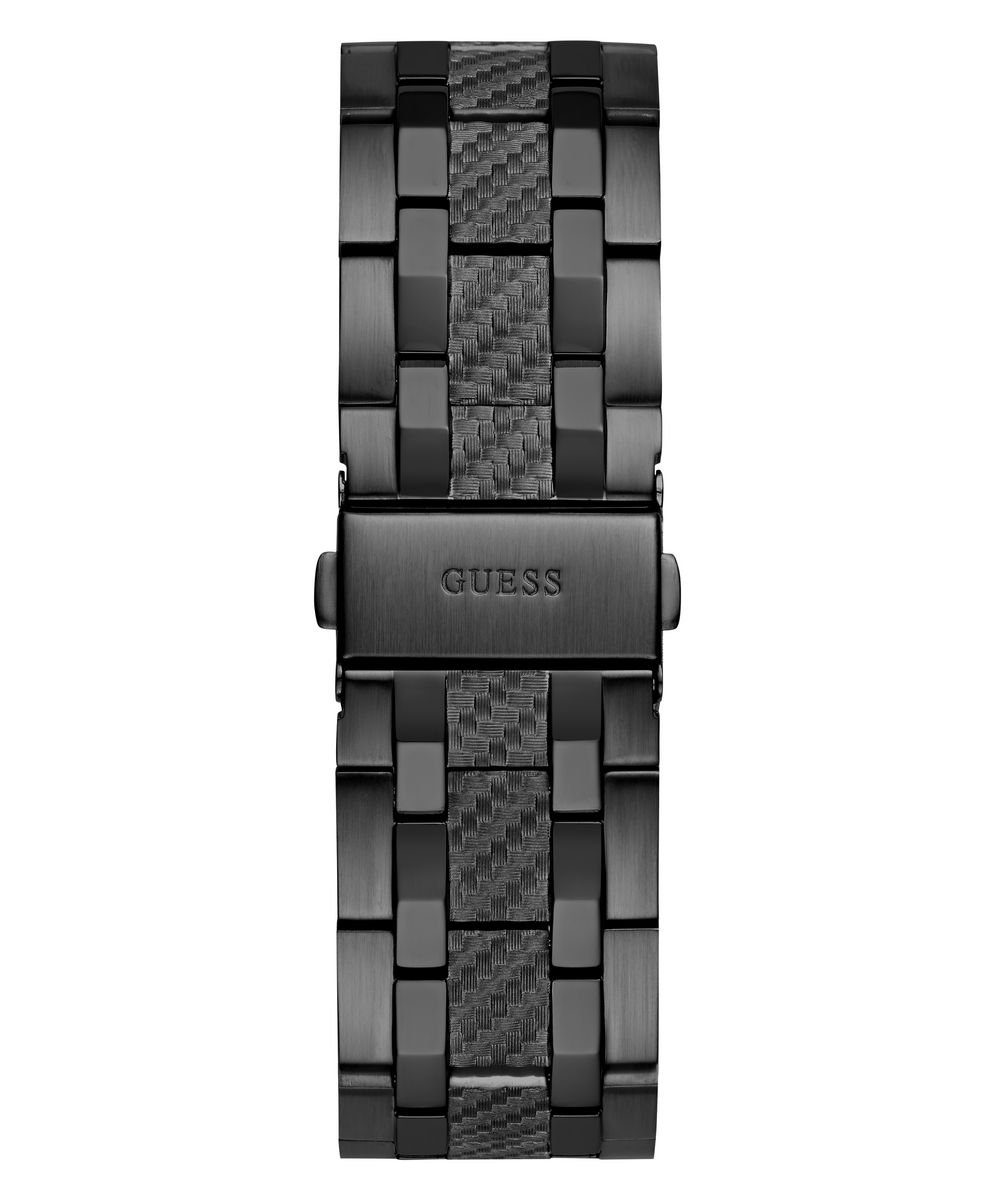 Guess Herren Multifunkion Armbanduhr RESISTANCE schwarz, gold 44 mm GW0714G4