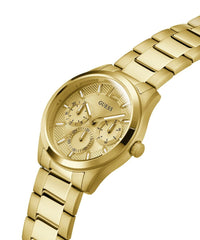 Thumbnail for Guess Herren Multifunkion Armbanduhr ZEN gold 42 mm GW0707G3