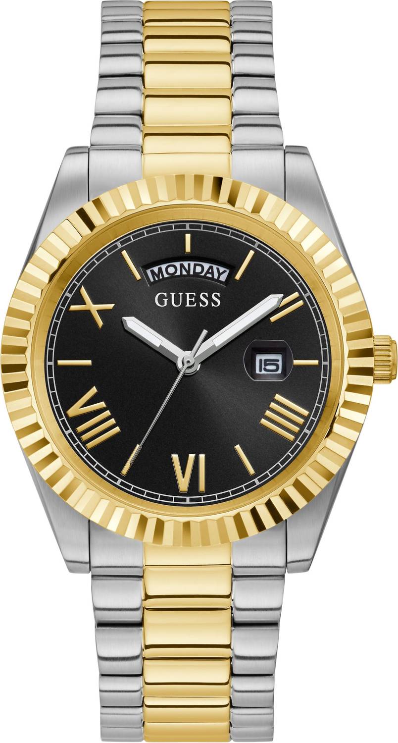 Guess Herrenuhr Connoisseur Edelstahl Farbe Gold GW0265G5