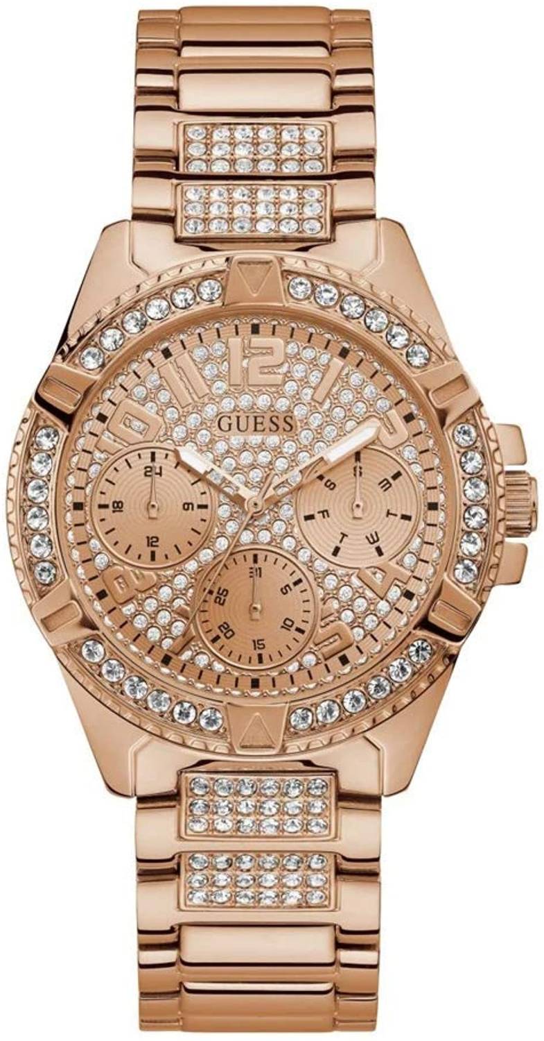 Guess Damen Armbanduhr Multifunktionsuhr Lady Frontier Roségold 40 mm W1156L3