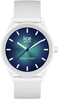 Thumbnail for Ice-Watch - Ice-Watch - ICE solar power Abyss - Weiße Herren/Unisexuhr mit Silikonarmband - 019028 (Medium)