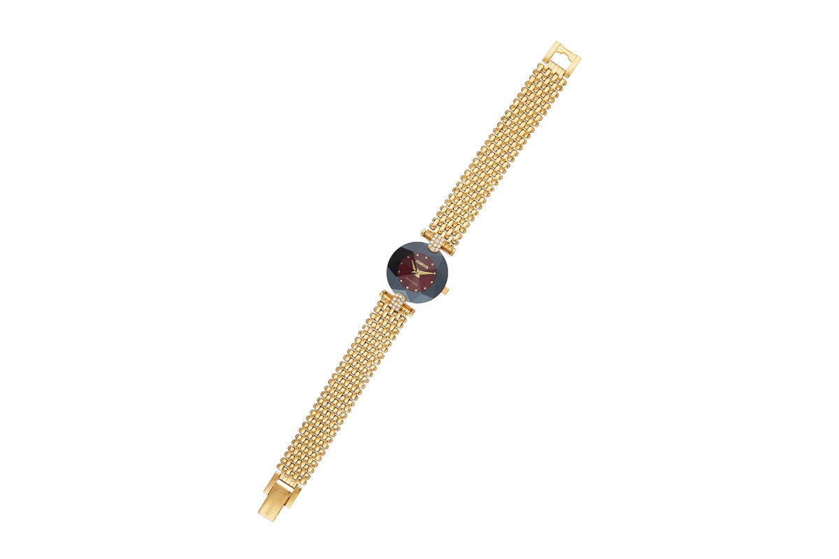 Jowissa Damen Armbanduhr Facet Strass