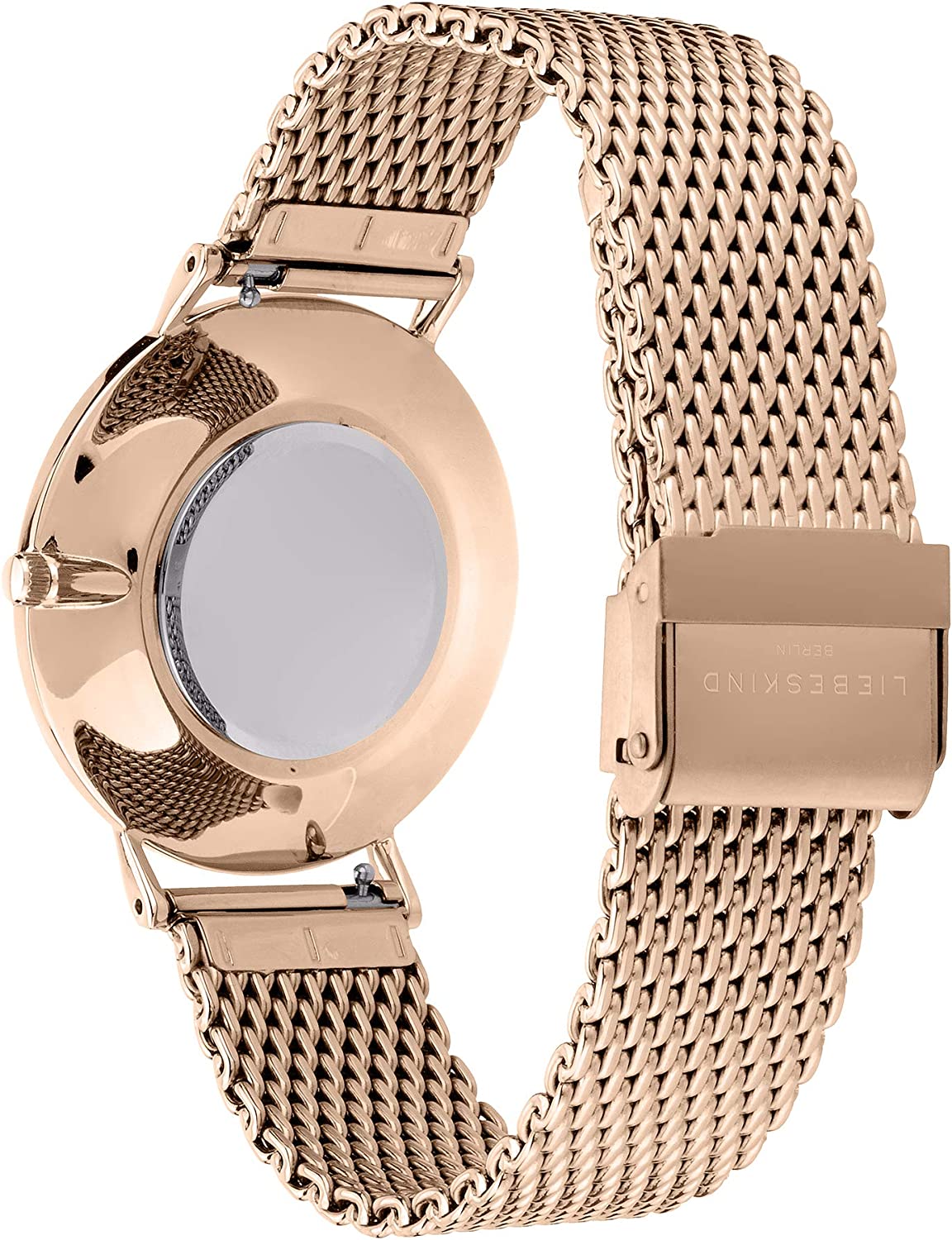 Liebeskind Damen Armbanduhr mit Edelstahlarmband rosegold  LT-0188-MQ