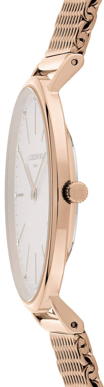 Liebeskind Damen Armbanduhr mit Edelstahlarmband rosegold  LT-0188-MQ