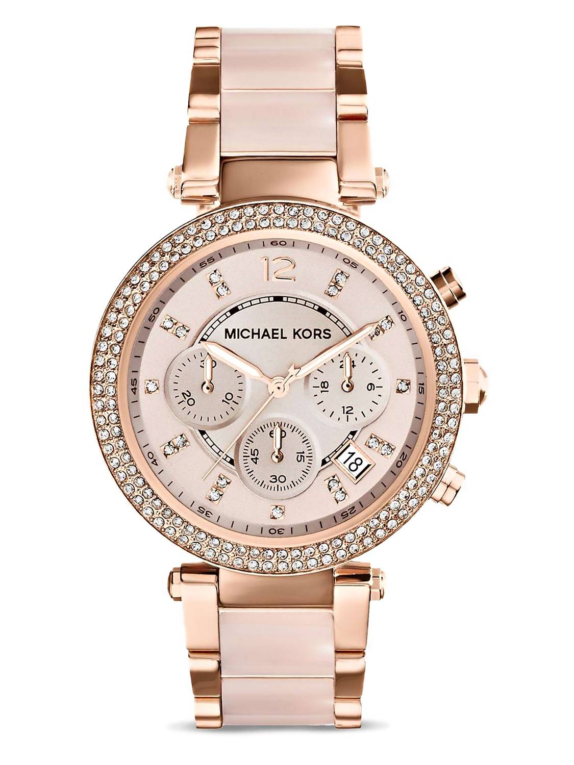 MICHAEL KORS Damen Armbanduhr Chronograph PARKER MK5896