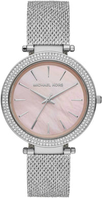 Thumbnail for MICHAEL KORS Damen Armbanduhr DARCI 39 mm Strasssteine Armband Edelstahl MK4518