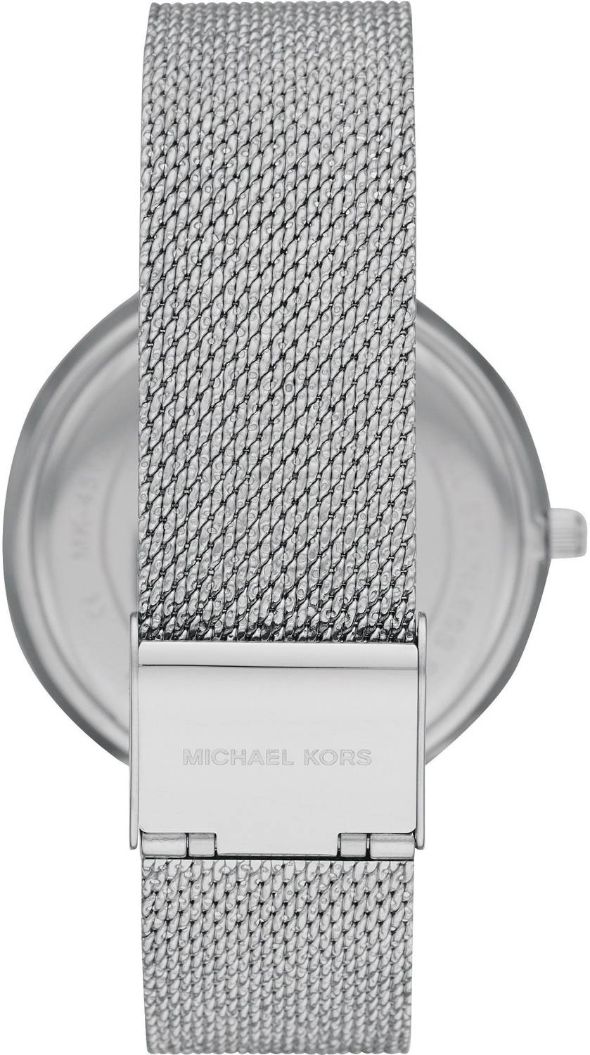 MICHAEL KORS Damen Armbanduhr DARCI 39 mm Strasssteine Armband Edelstahl MK4518