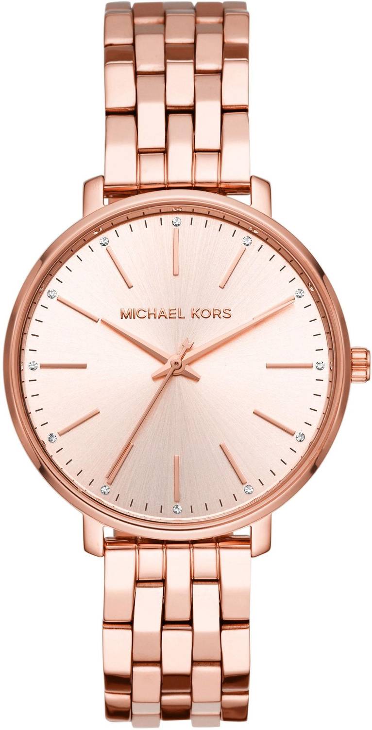 MICHAEL KORS Damen Armbanduhr  Pyper 38 mm  Armband Edelstahl MK3897