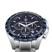 Thumbnail for Maserati Herren Armbanduhr  Traguardo 45 mm Chronograph & Datumsfenster Armband Stainless Steel R8873612043