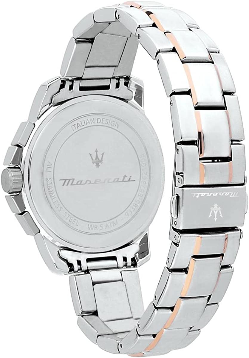 Maserati Herren Armbanduhr SUCCESSO  44 mm Armband Edelstahl R8873621008