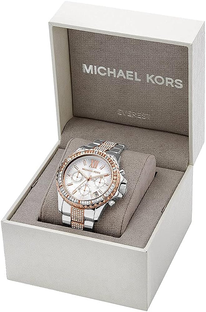 Michael Kors Damen Armbanduhr EVEREST bicolor MK6975