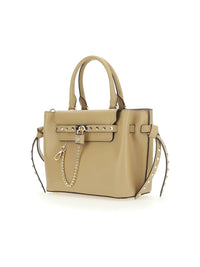 Thumbnail for Michael Kors Damen Handtasche Satchel HAMILTON LEGACY Camel Leder 30S2L9HS1L222