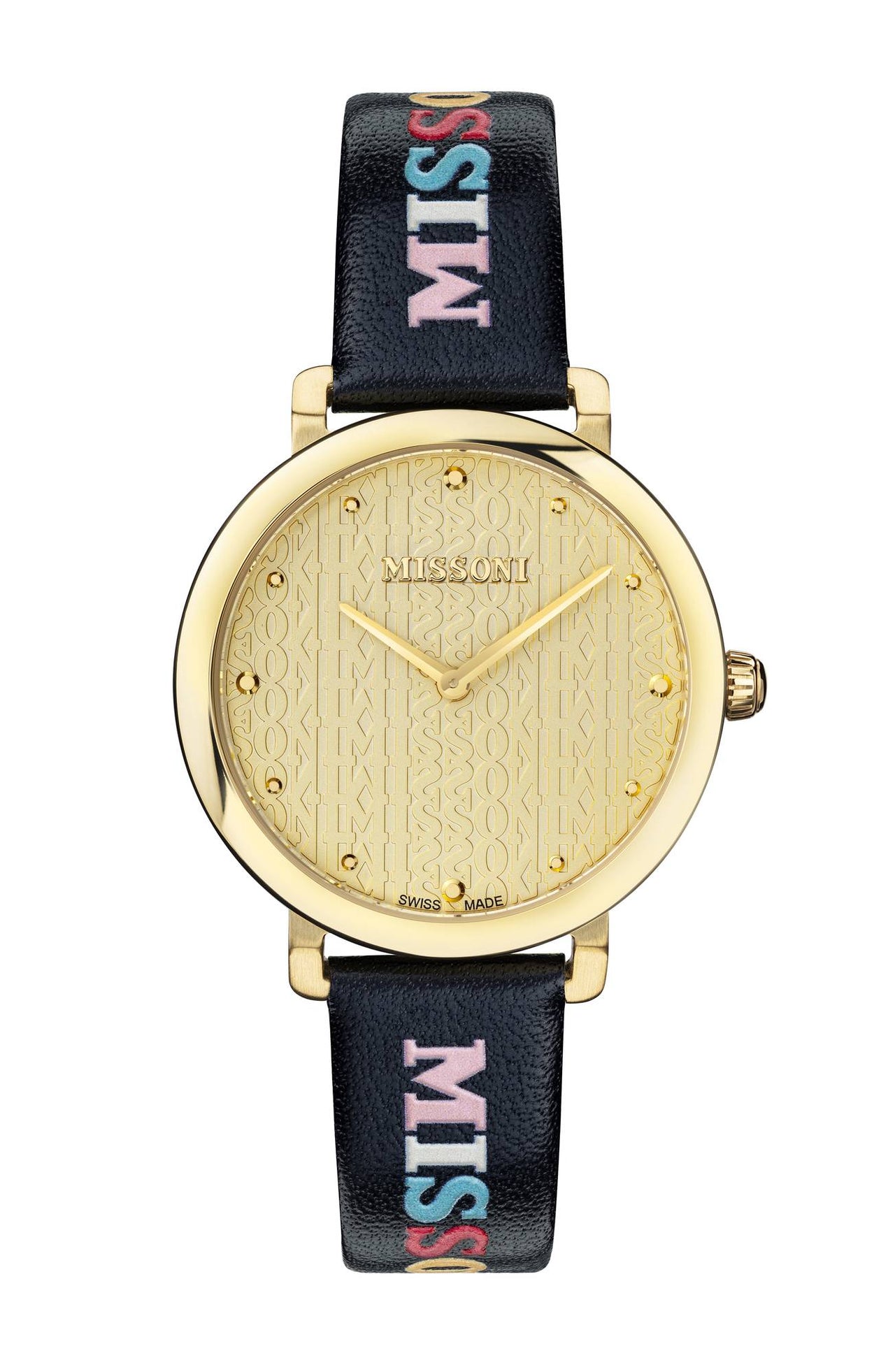 Missoni Damen Armbanduhr Lettering