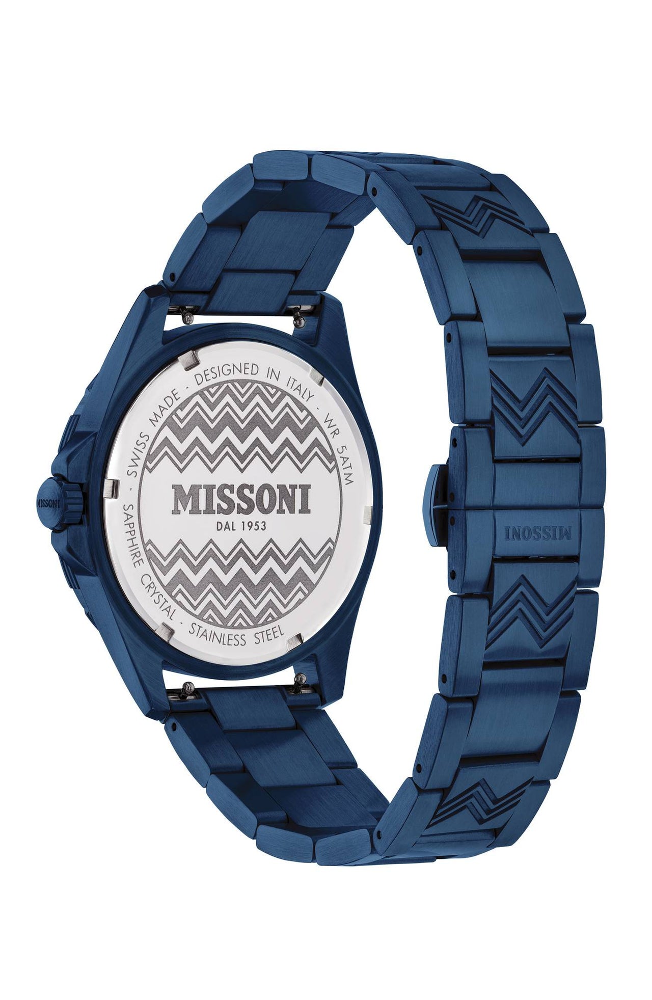 Missoni Schweizer Herrenuhr GMT