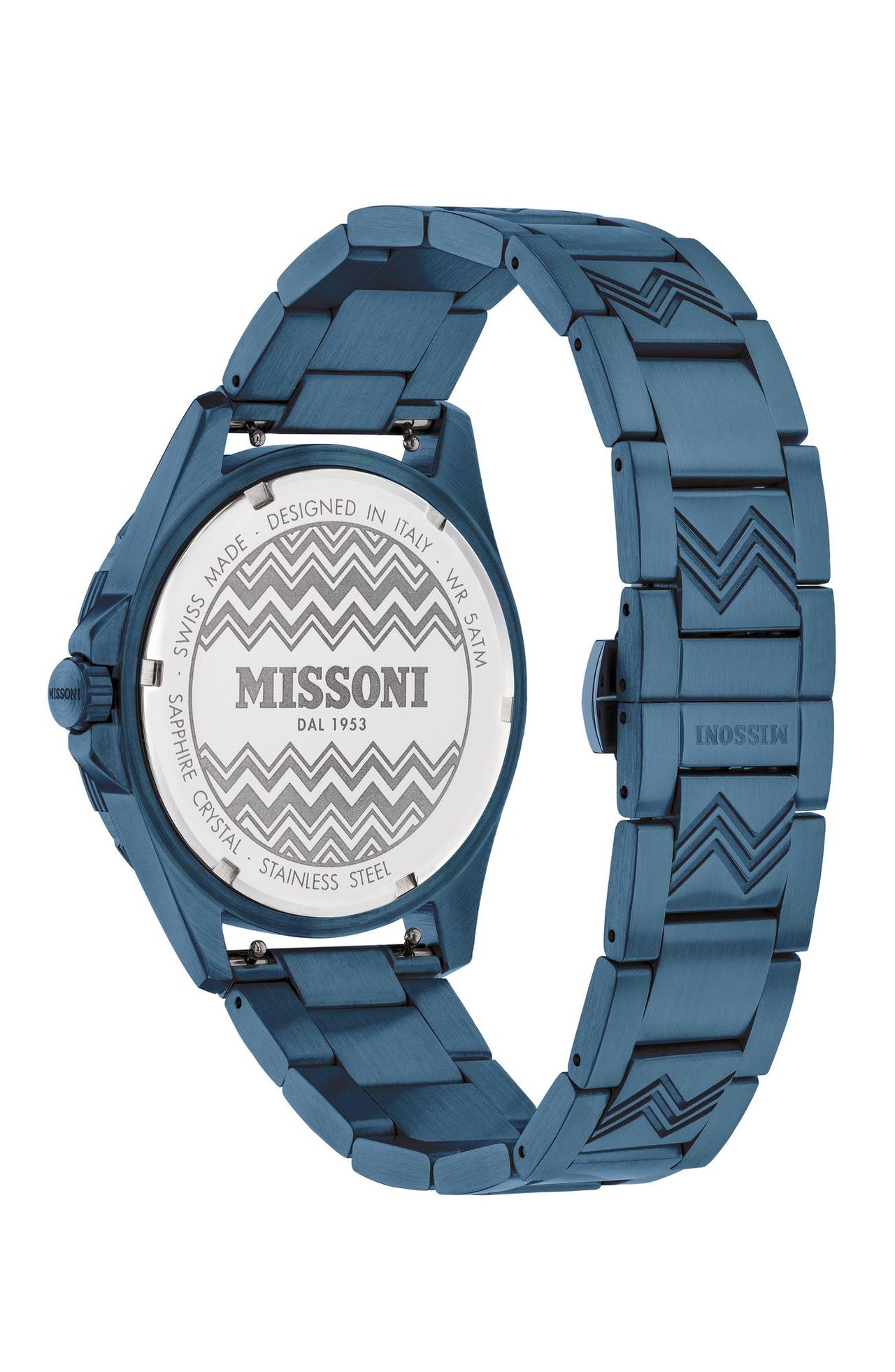 Missoni Schweizer Herrenuhr GMT