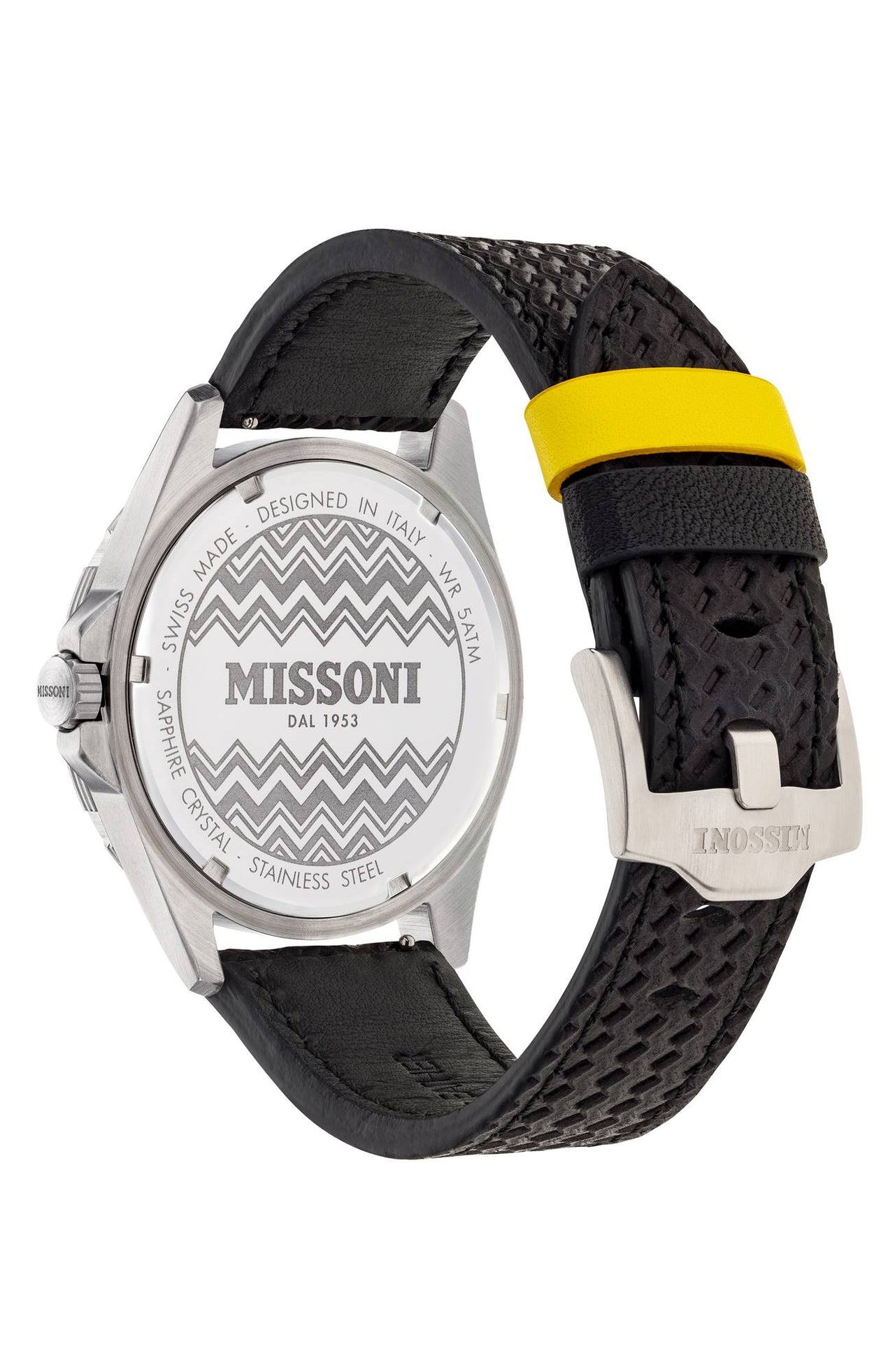 Missoni Schweizer Herrenuhr GMT