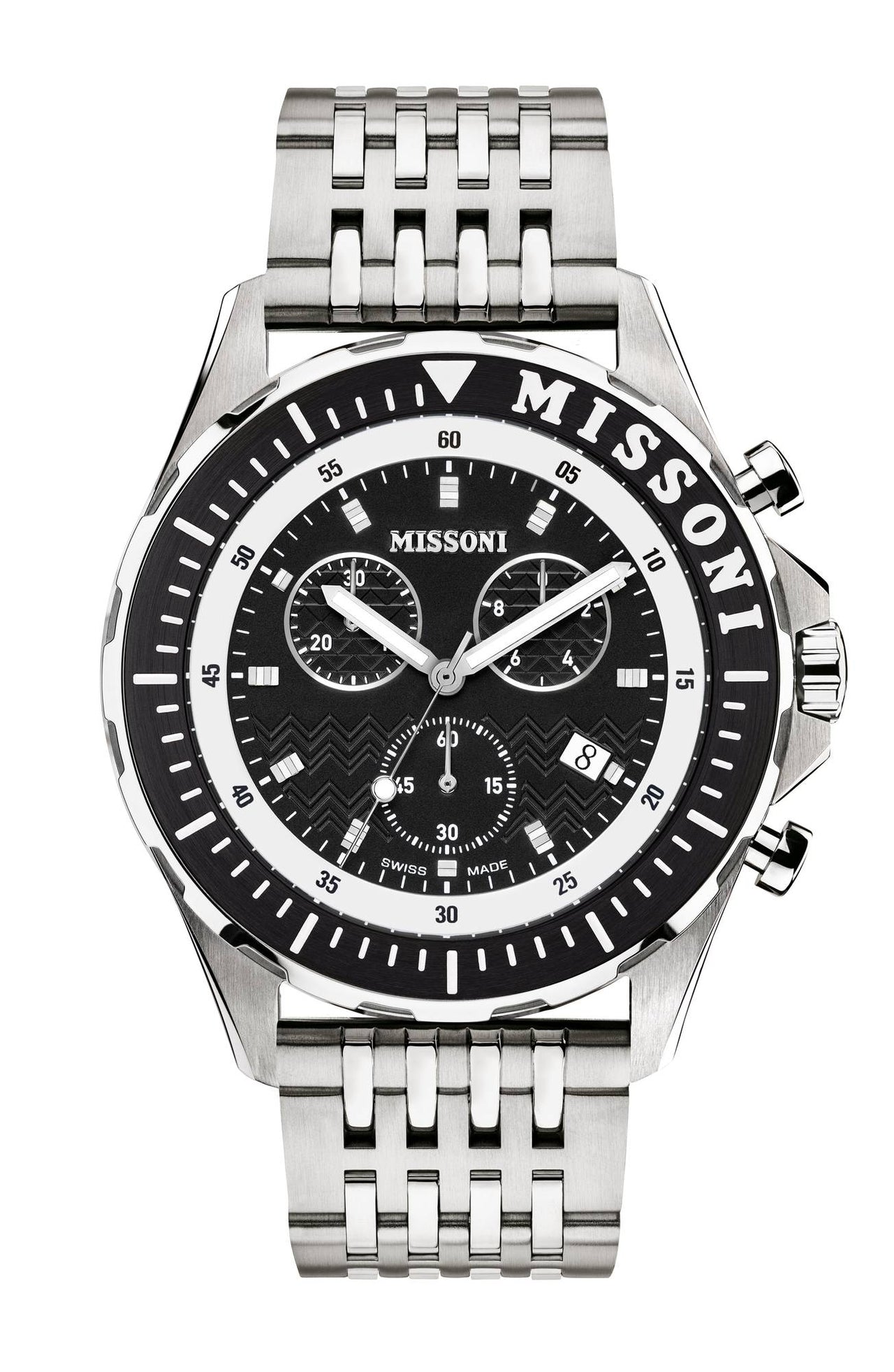 Missoni Schweizer Herrenuhr New Chrono