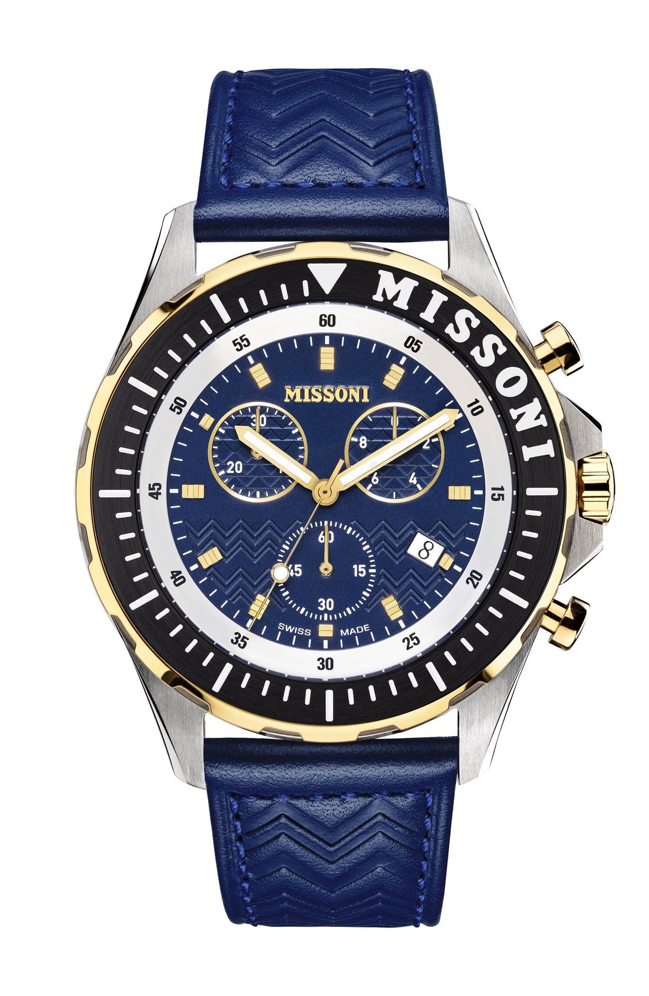 Missoni Schweizer Herrenuhr New Chrono