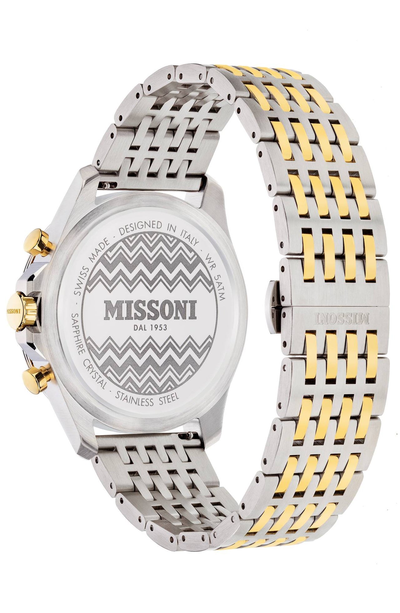 Missoni Schweizer Herrenuhr New Chrono