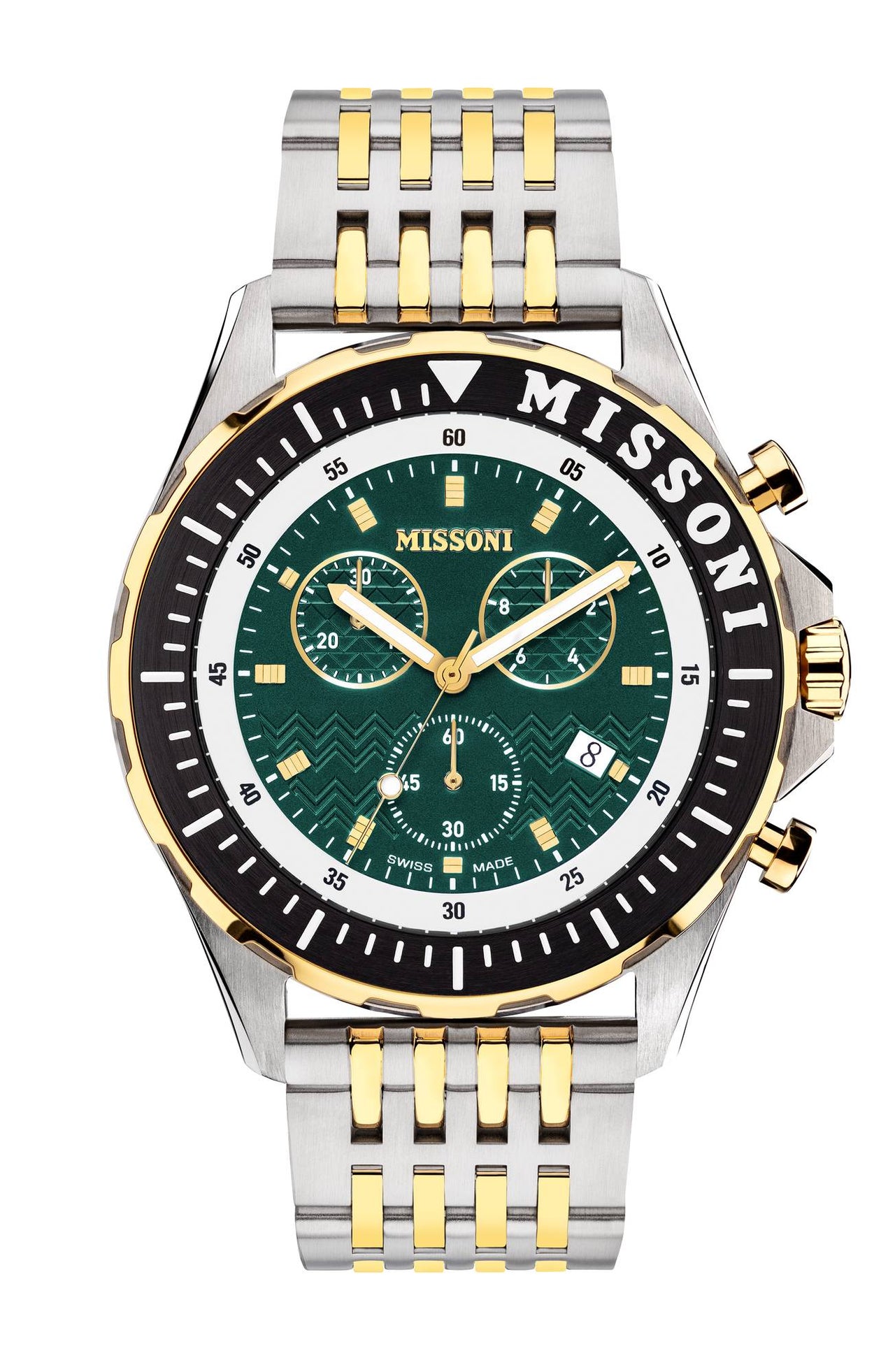 Missoni Schweizer Herrenuhr New Chrono