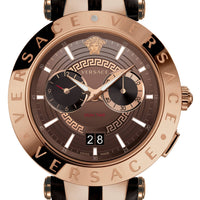 Thumbnail for Versce Herren Armbanduhr V-Race Chronograph 46 mm VEBV00722