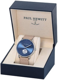 Thumbnail for PAUL HEWITT Men's Stainless Steel Watch Breakwater Navy Sunray - Men's Watch with Blue Dial