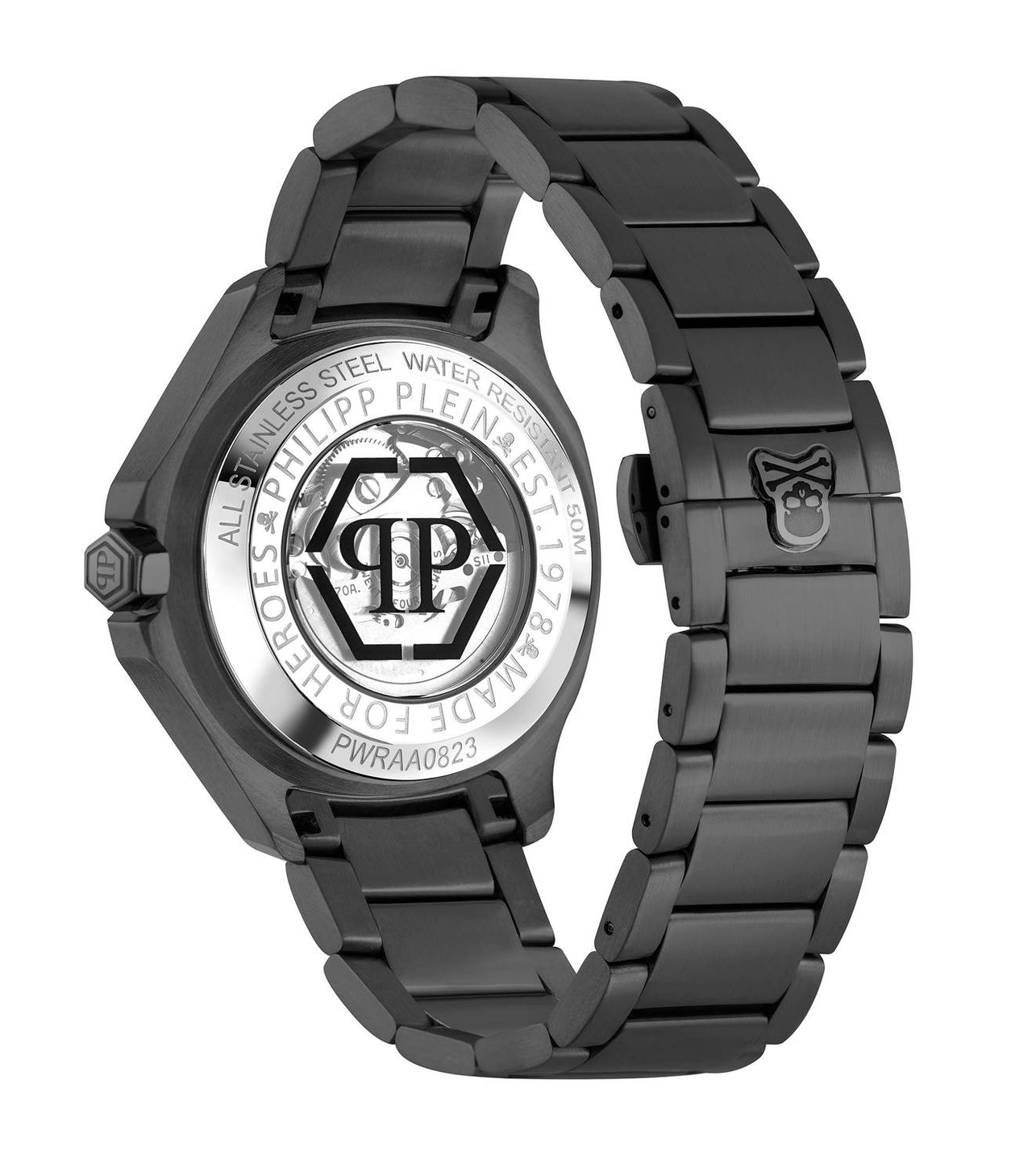 Philipp Plein Automatik Herrenuhr $keleton $pectre Rainbow