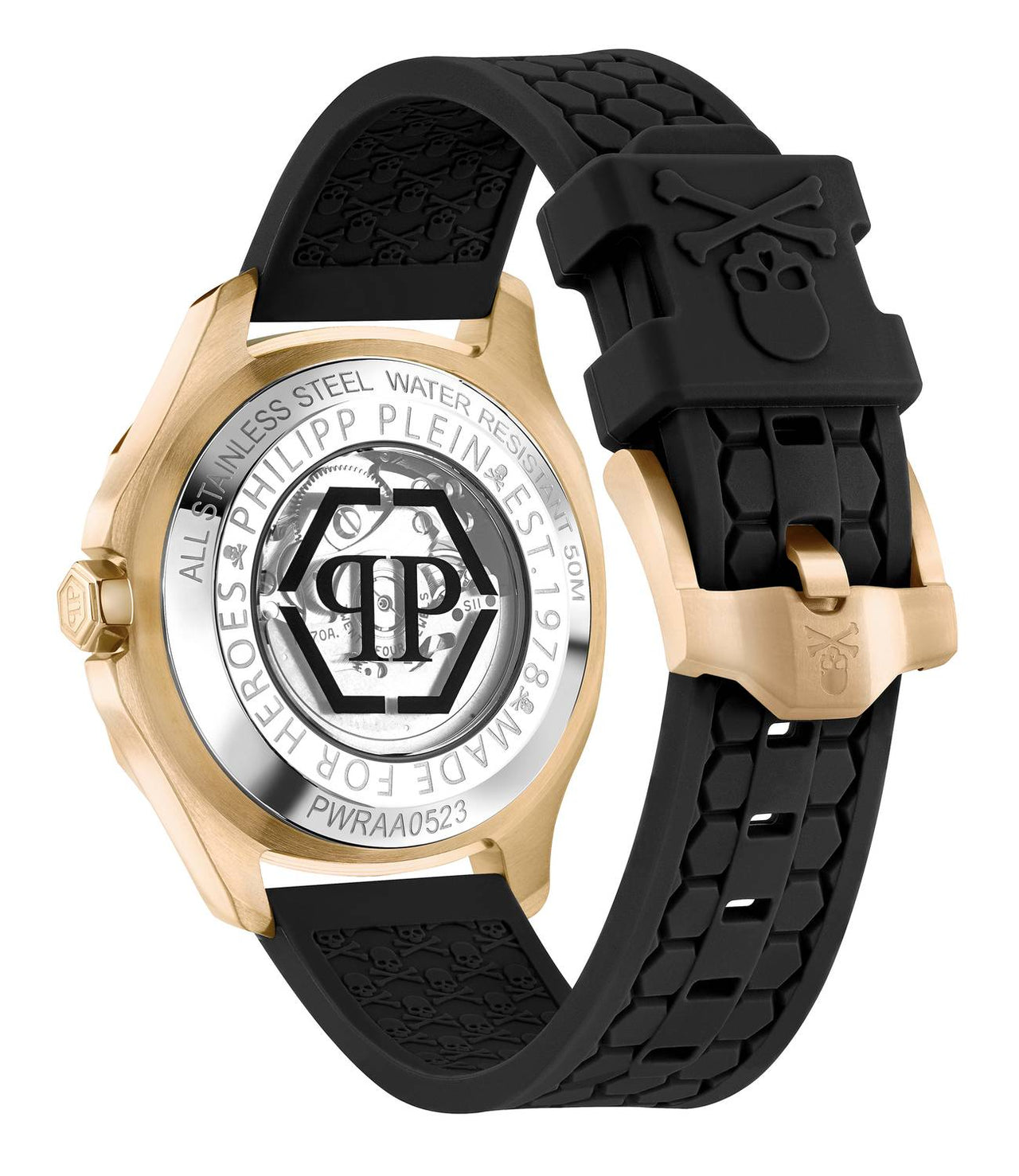 Philipp Plein Automatik Herrenuhr $keleton $pectre Rainbow